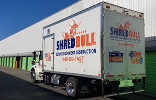 Shred Bull Dana Point Shredding Truck